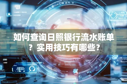 如何查询日照银行流水账单？实用技巧有哪些？