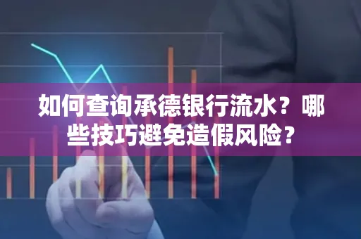 如何查询承德银行流水？哪些技巧避免造假风险？